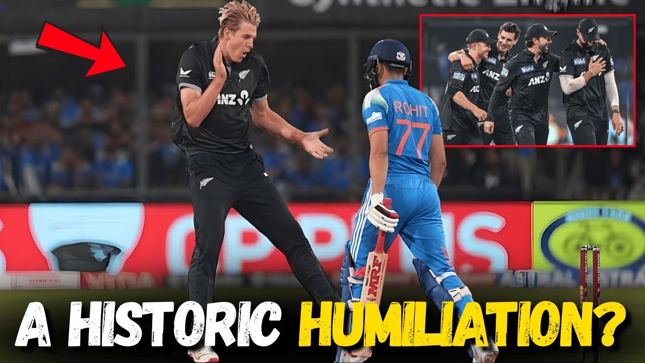 New Zealand’s Historic ODI Series Triumph in India – A Wake-Up Call for Indian Cricket