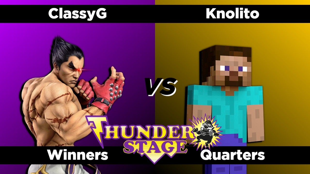 TS 86 - ClassyG (Kazuya) Vs. Knolito (Steve, Wii Fit Trainer) Smash Ultimate - SSBU