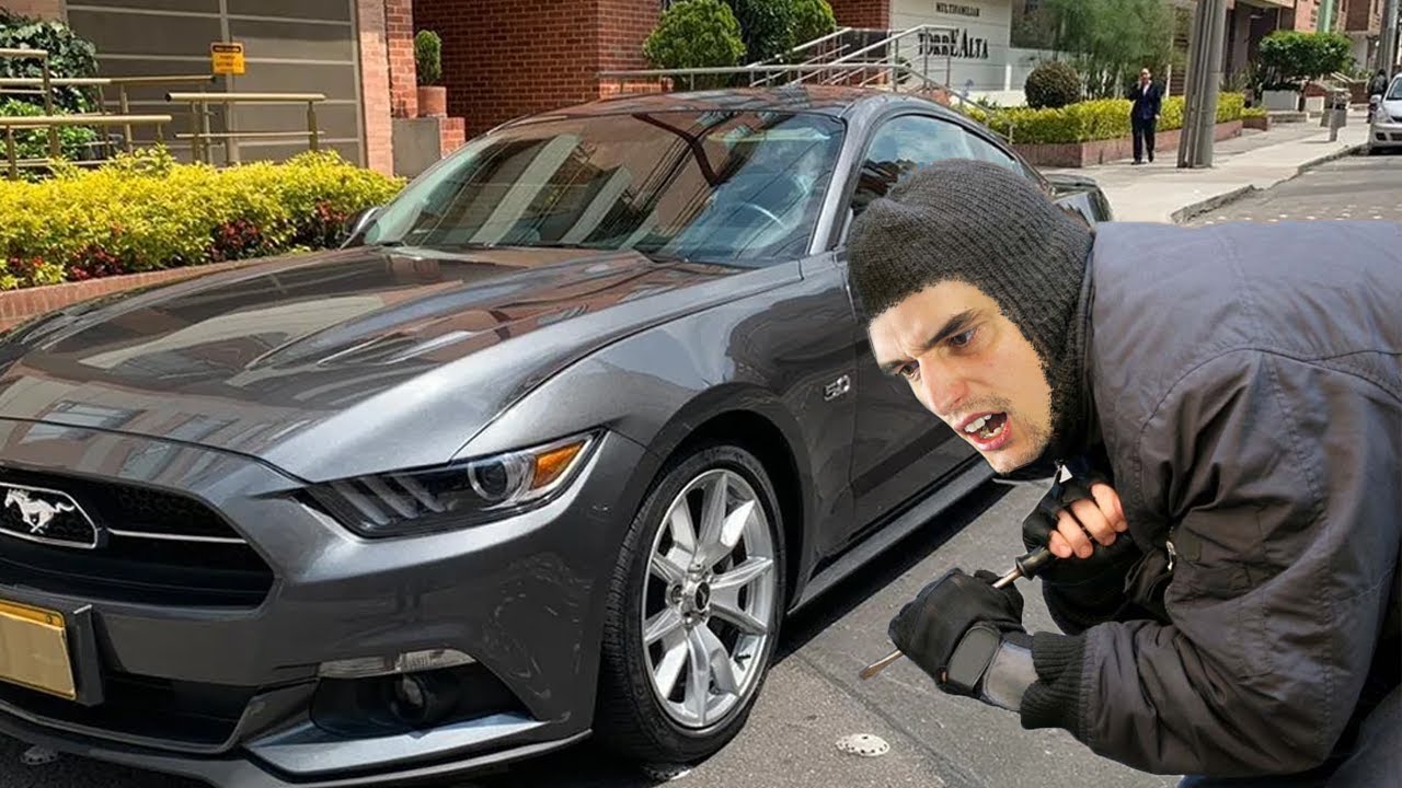 Zeldzame Mustang van de buurman gestolen!