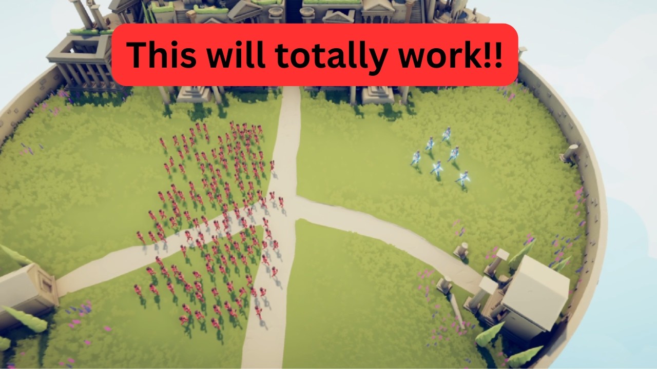 THIS MADE NO SENSE THAT I LOST!!!! | Totally Accurate Battle Simulator