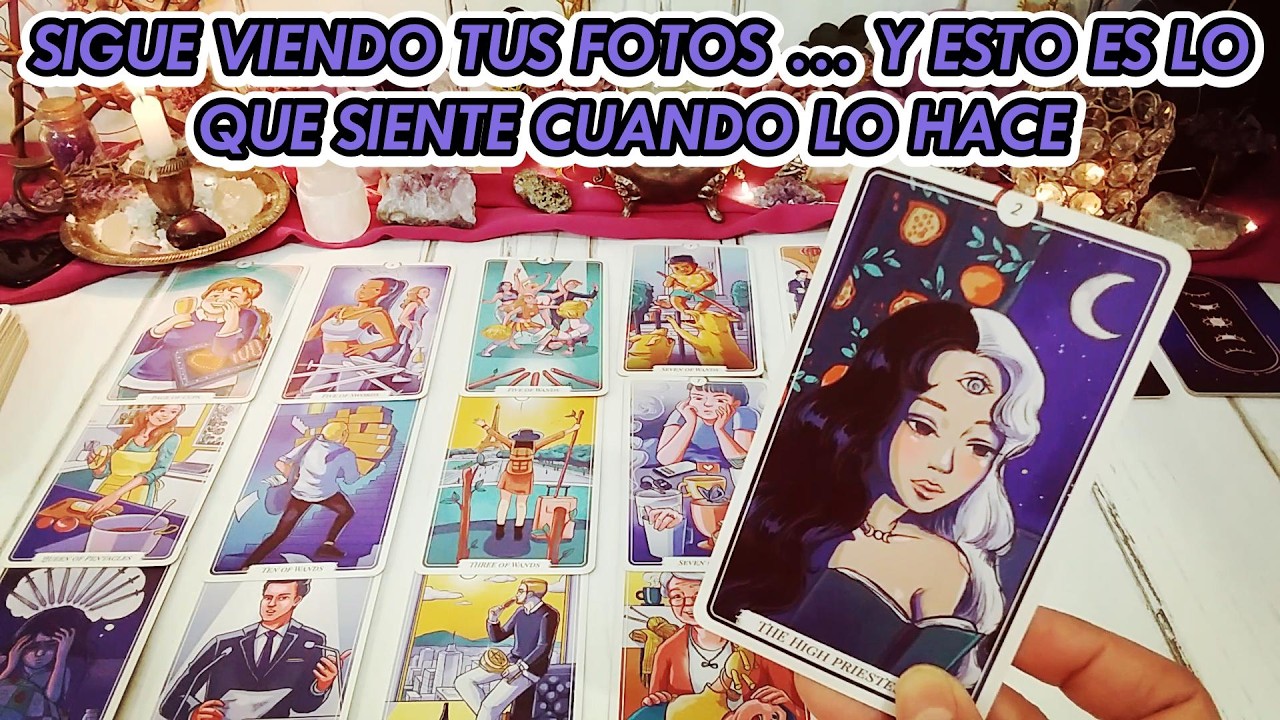 ✨️ CADA VEZ QUE APARECE TU FOTO … ALGO SE LE MUEVE POR DENTRO 🙇🏻‍♂️ 💓 #tarot