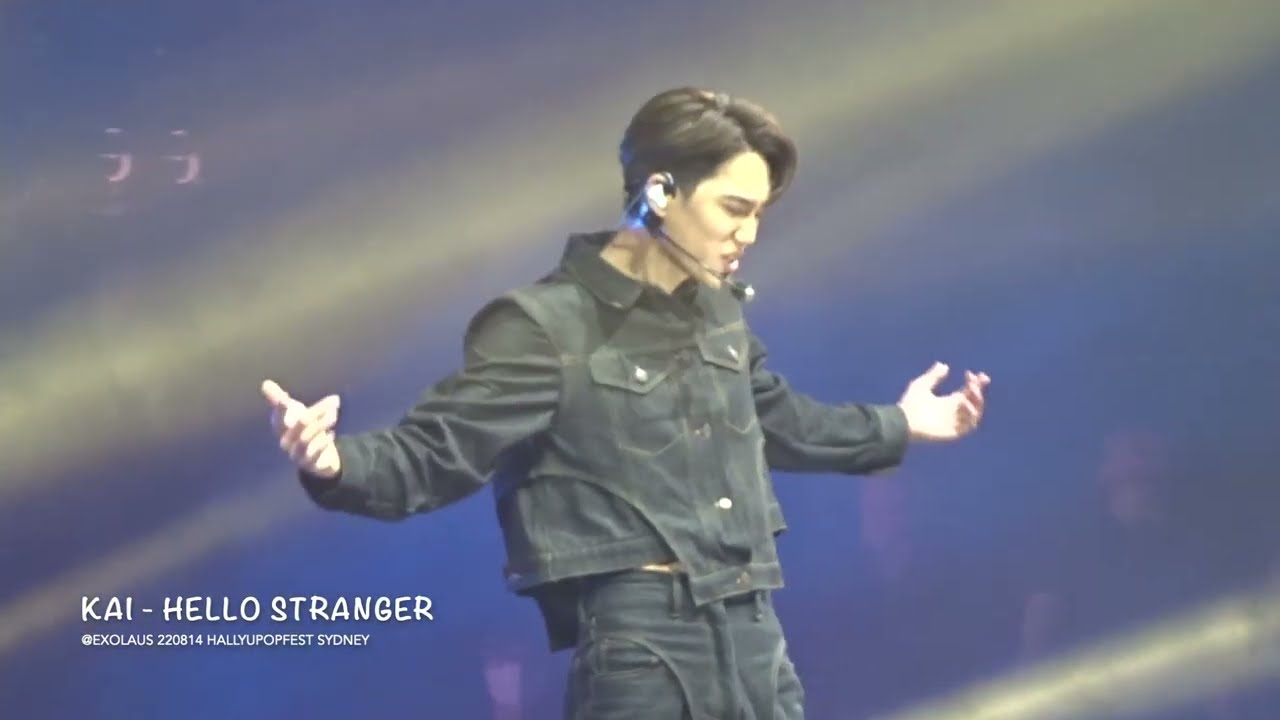 220813 KAI - HELLO STRANGER #hallyupopfest Sydney [EXOLAUS Fancam]