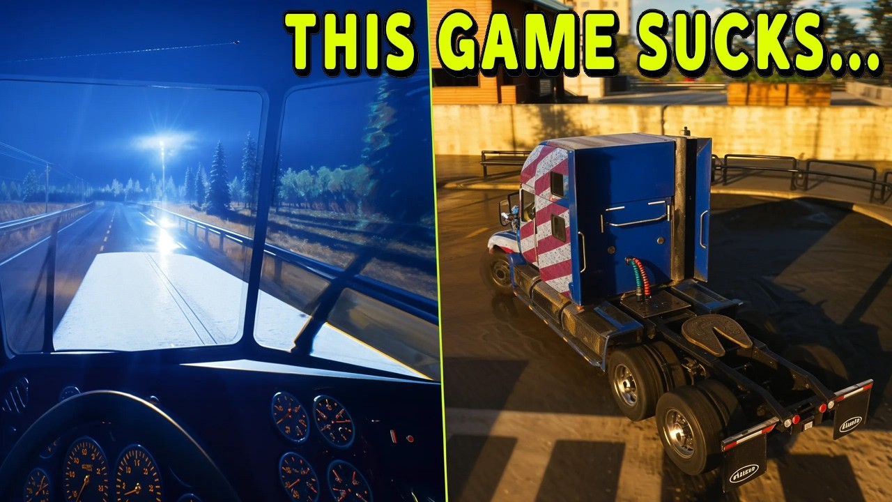 Trucker Nightmare - Truck Driver: The American Dream is not worth it..