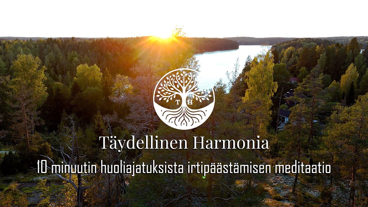 10 minuutin huoliajatuksista irtipäästämisen meditaatio