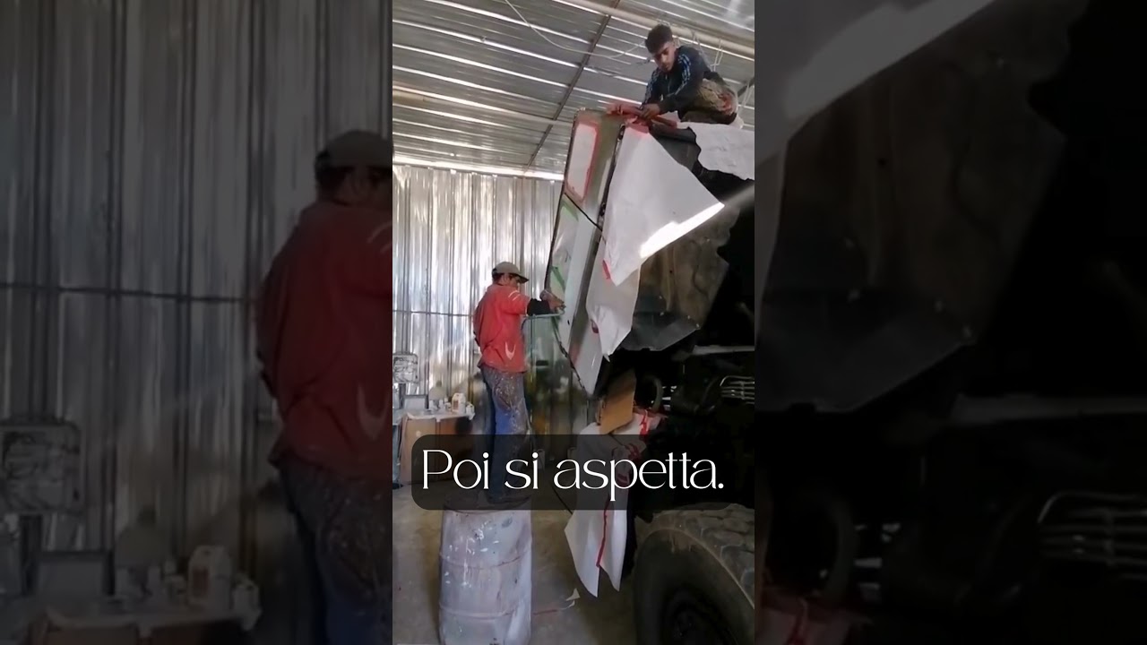 Abbiamo rifatto la vernice del nostro truck per 980&euro; 😳