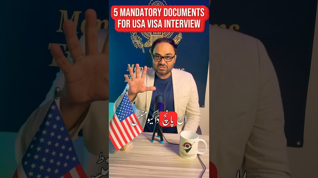 5 essential documents for usa non immigrant visa interviews #usavisa #visitvisa #usavisainterview