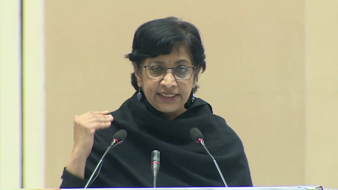 Annual Reference- Aruna Sundaranjan, Former secretary, DOT