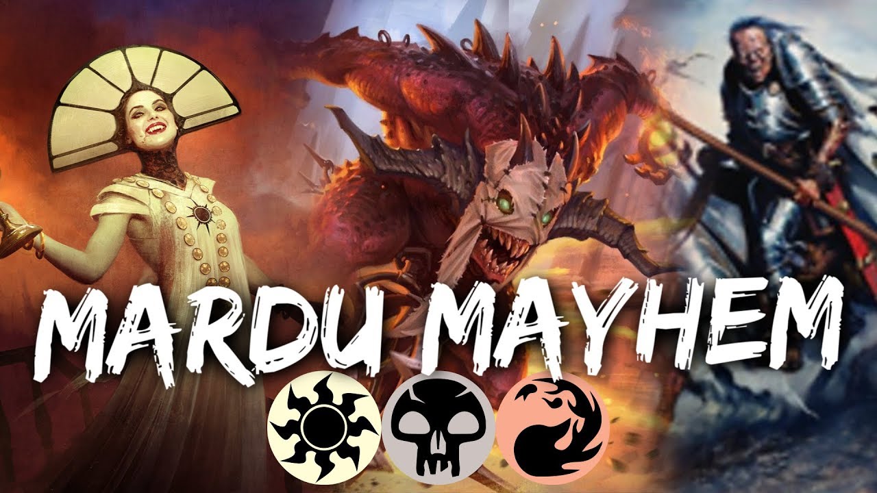 MARDU MAYHEM [MTG Arena] | (WBR) Mardu Aristocrats Deck in M20 Standard