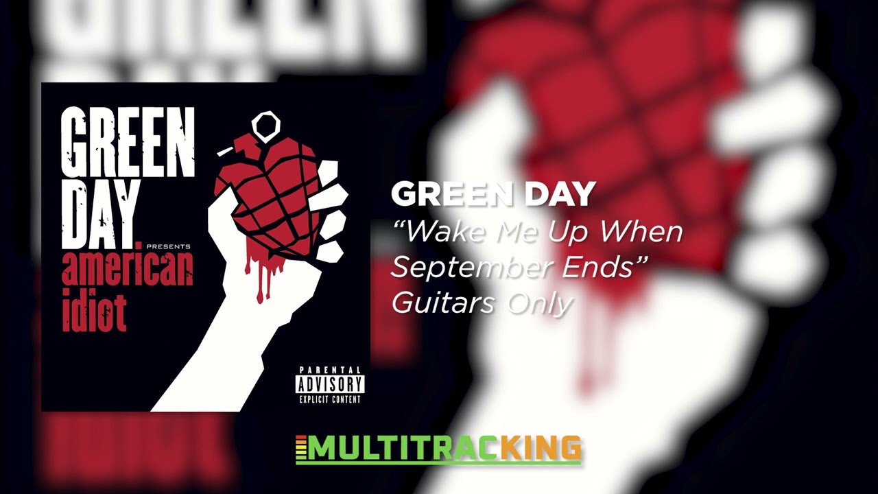 Green Day - Wake Me Up When September Ends (Guitar Only)