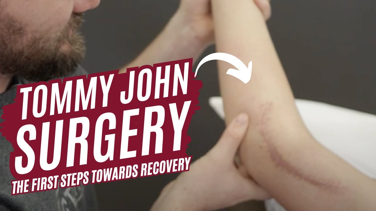TOMMY JOHN SURGERY - The First Steps Towards Recovery What To Expect in the first Month