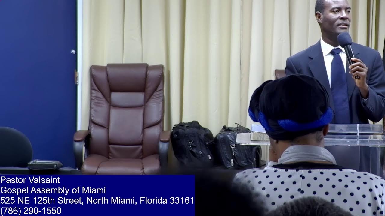 Gospel Assembly of Miami Sunday Morning Service December 14, 2025