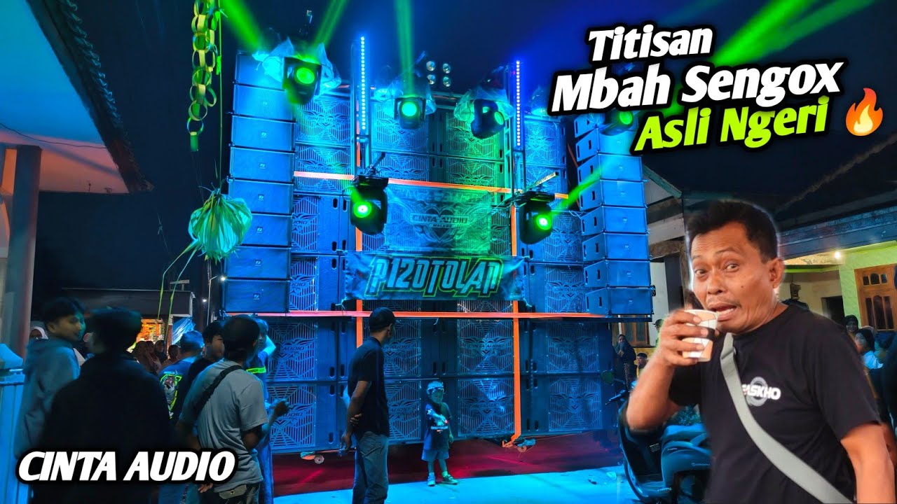 Sound Garapan Faskho Sengox emang gak diragukan Lagi 🔥 Cinta Audio perdana Karnaval Kasin GDL