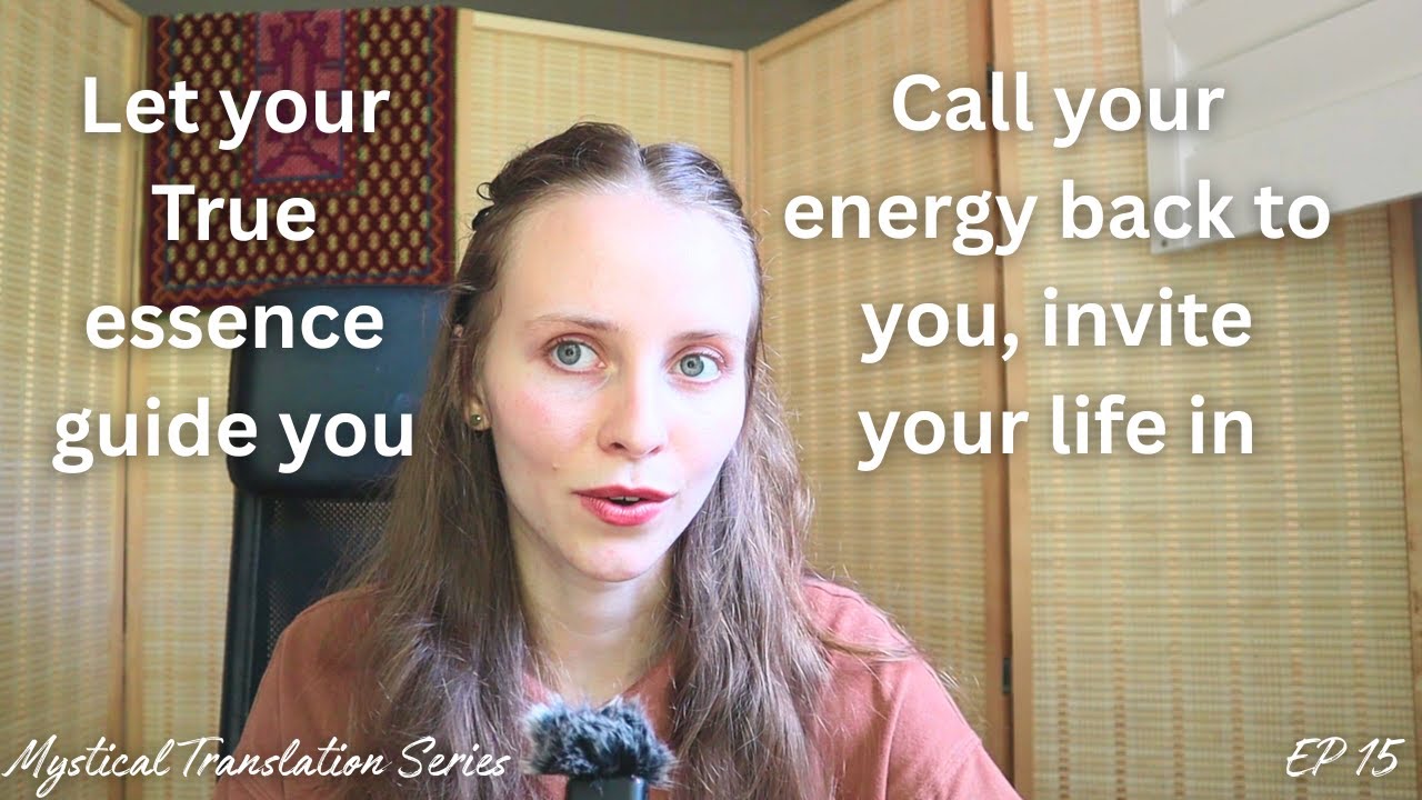 Where Is Your Energy Going? Feeling Scattered or Depleted? ~Let's call your energy back to center~