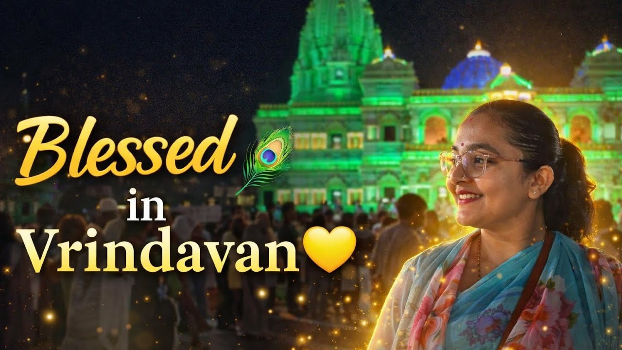 Vrindavan With Family 💛