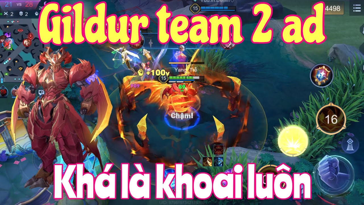 Gildur ghép quả team quá mệt mỏi - LQMB