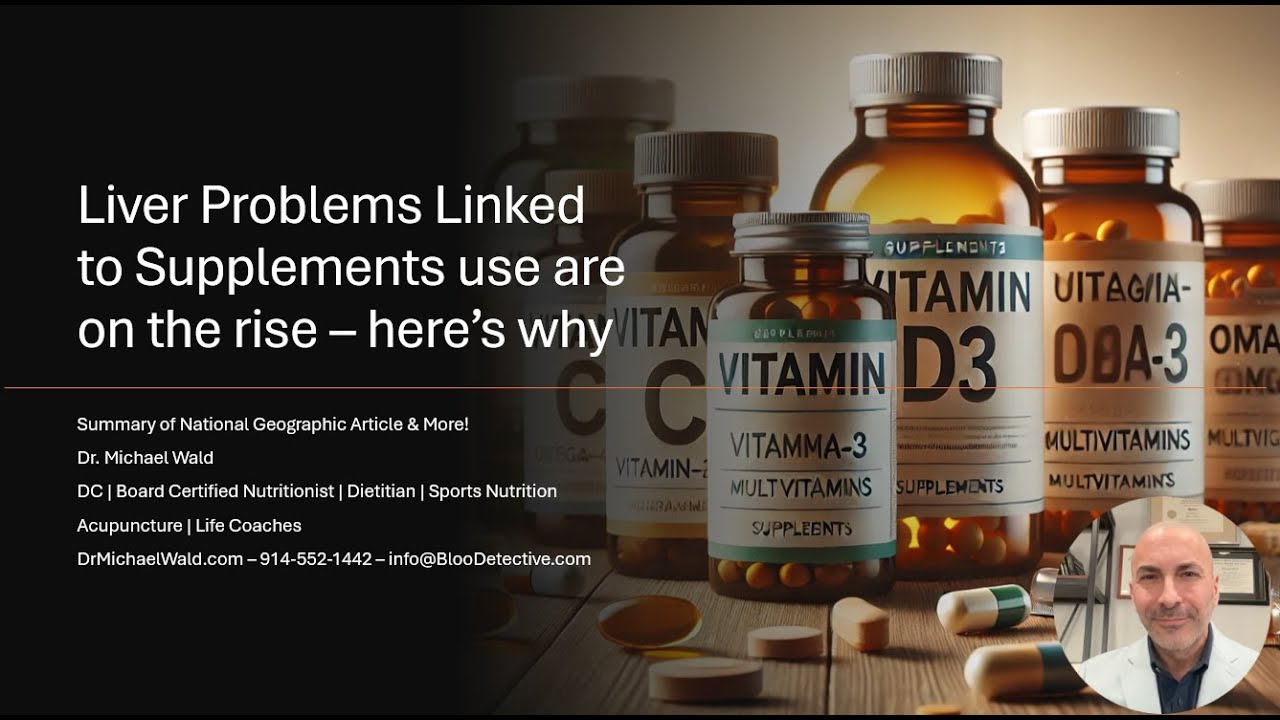 Liver Problems Linked to Supplements use are on the rise – here’s why