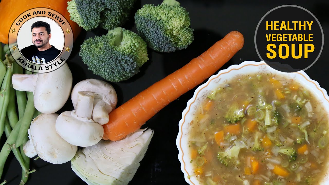 Vegetable Soup(Easy and Healthy)| Mixed Vegetable Soup Malayalam |Healthy soup for immune system