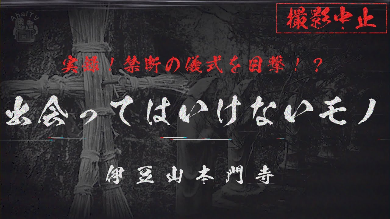 【実録】禁断の儀式を目撃！？出会ってはいけないモノ（撮影中止映像公開！） | Japanese horror