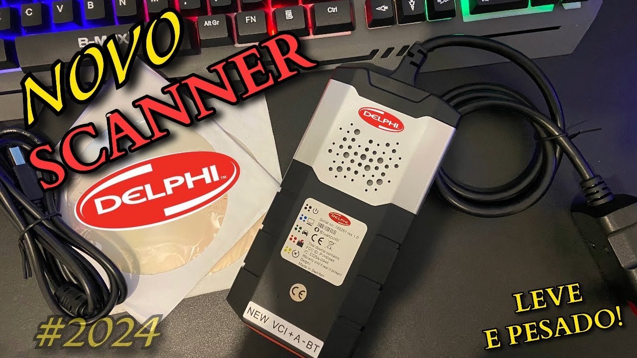 MELHOR SCANNER  PARA INICIANTE /  DELPHI SCANNER BARATO COM MULTI FUNÇOES