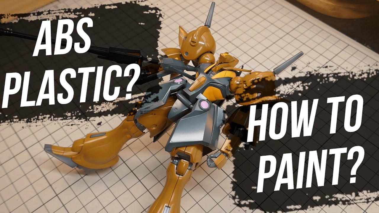 HOW I SPRAY LACQUER PAINT ON ABS PLASTIC GUNPLA KITS WITHOUT BREAKING