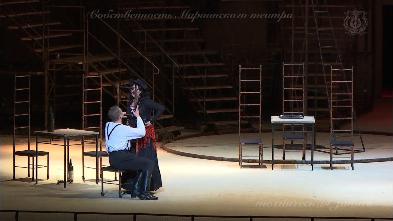 Carmen . Scene and aria José.