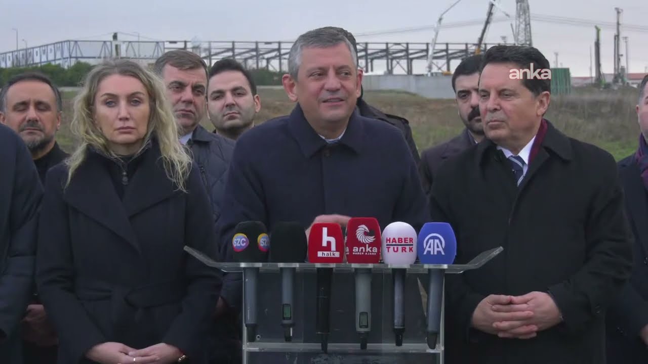 CHP Genel Başkanı Özgür Özel ve Ahmet Özer, Silivri'de açıklama yapıyor / İstanbul #Canlı