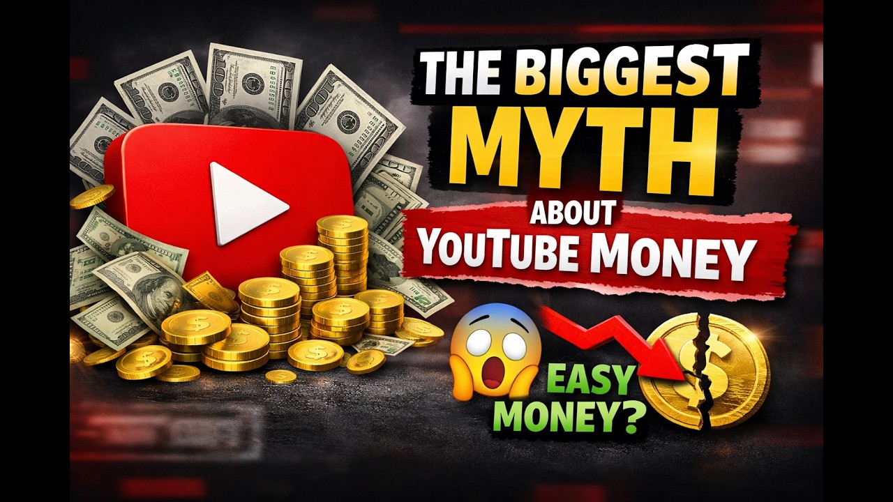 The Biggest Myth About YouTube Monetization | Why Most Channels Fail to Make Money