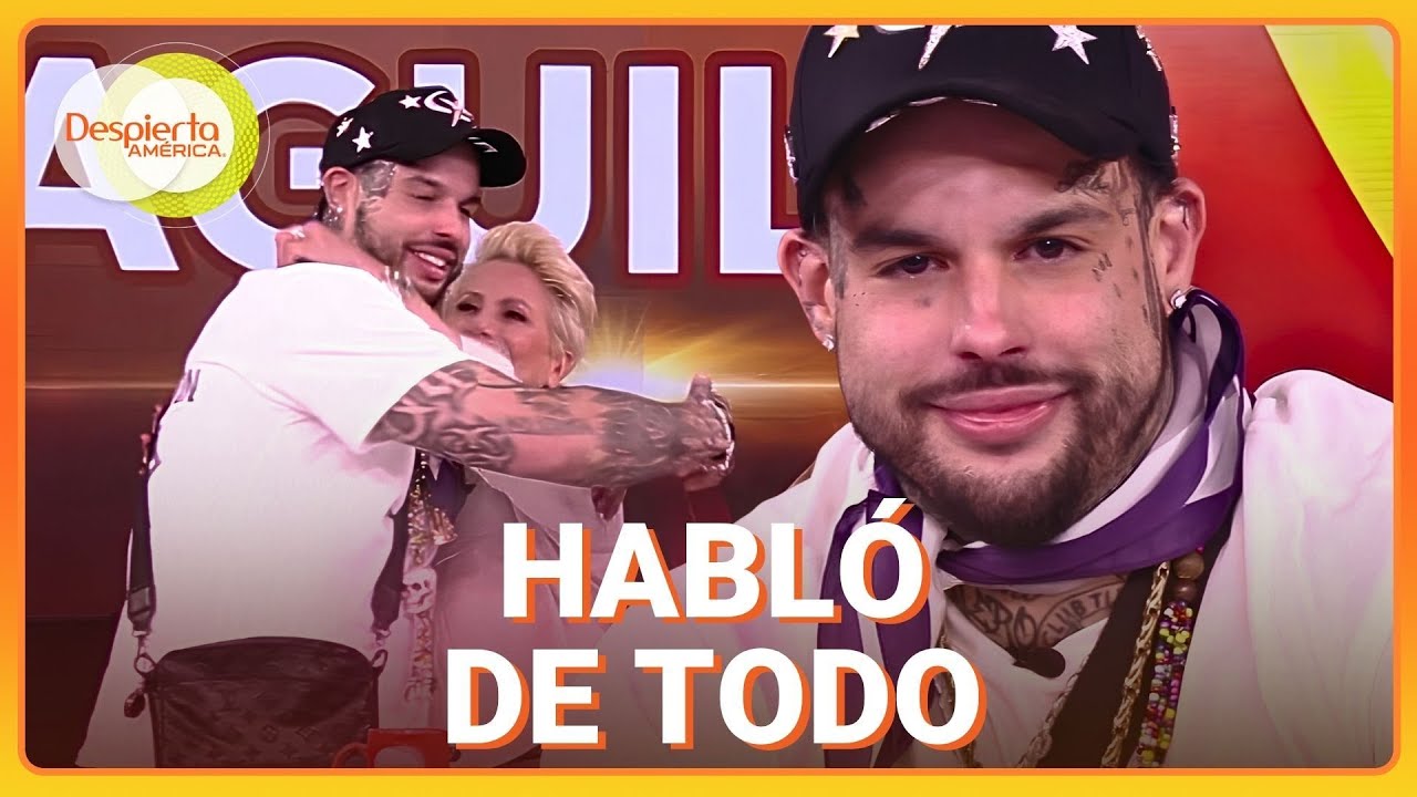 Emiliano Aguilar: miedos, confesiones, el mensaje a &Aacute;ngela y lo que le dijo Bis | Despierta Am&eacute;rica