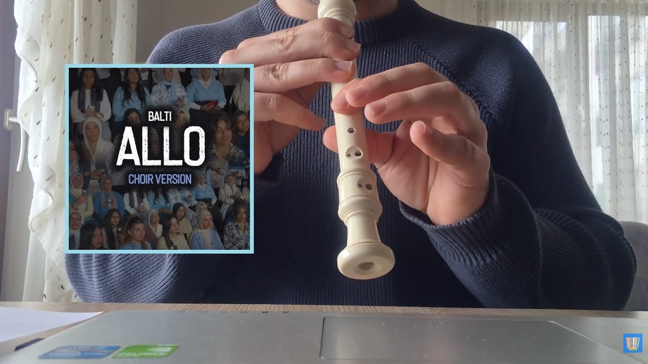 Allo Choir Version Recorder Block Flute Notes