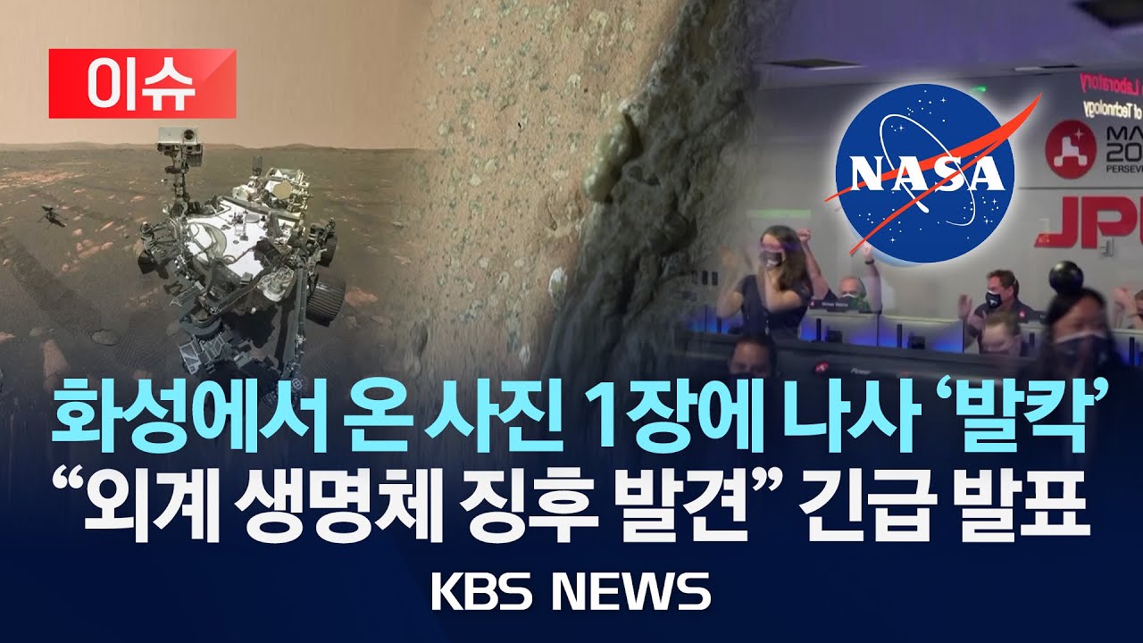 [이슈] 화성에서 온 사진 1장에 나사 '발칵'...