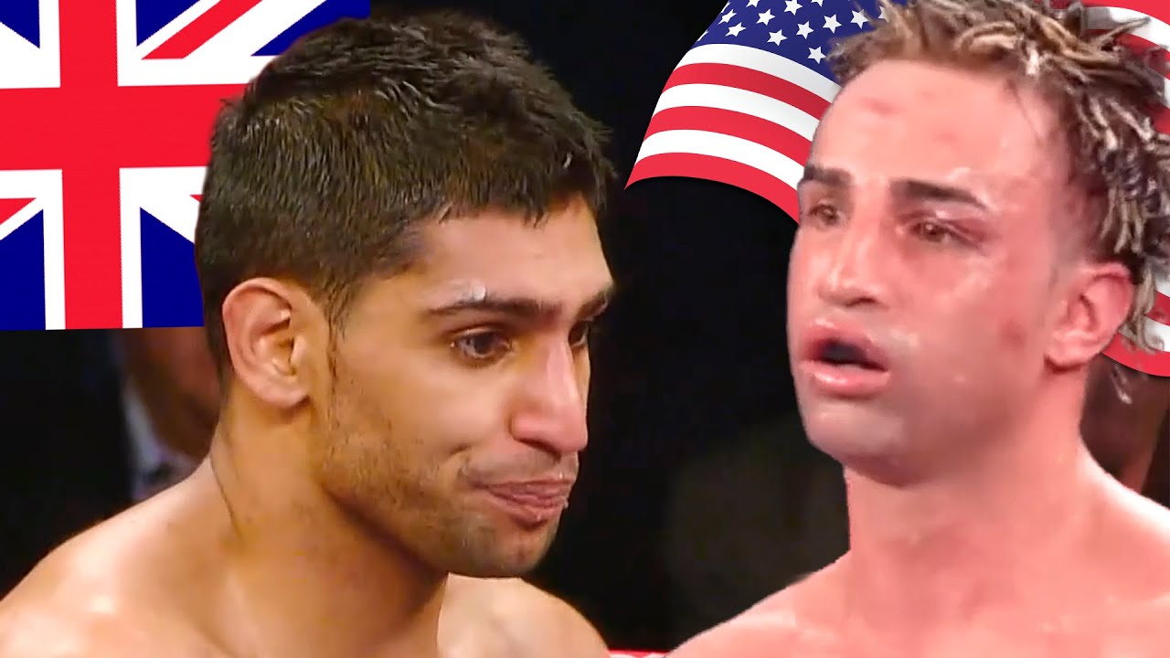 Amir Khan (England) vs Paulie Malignaggi (SUA) - BOXING FIGHT, KNOCKOUT - HD