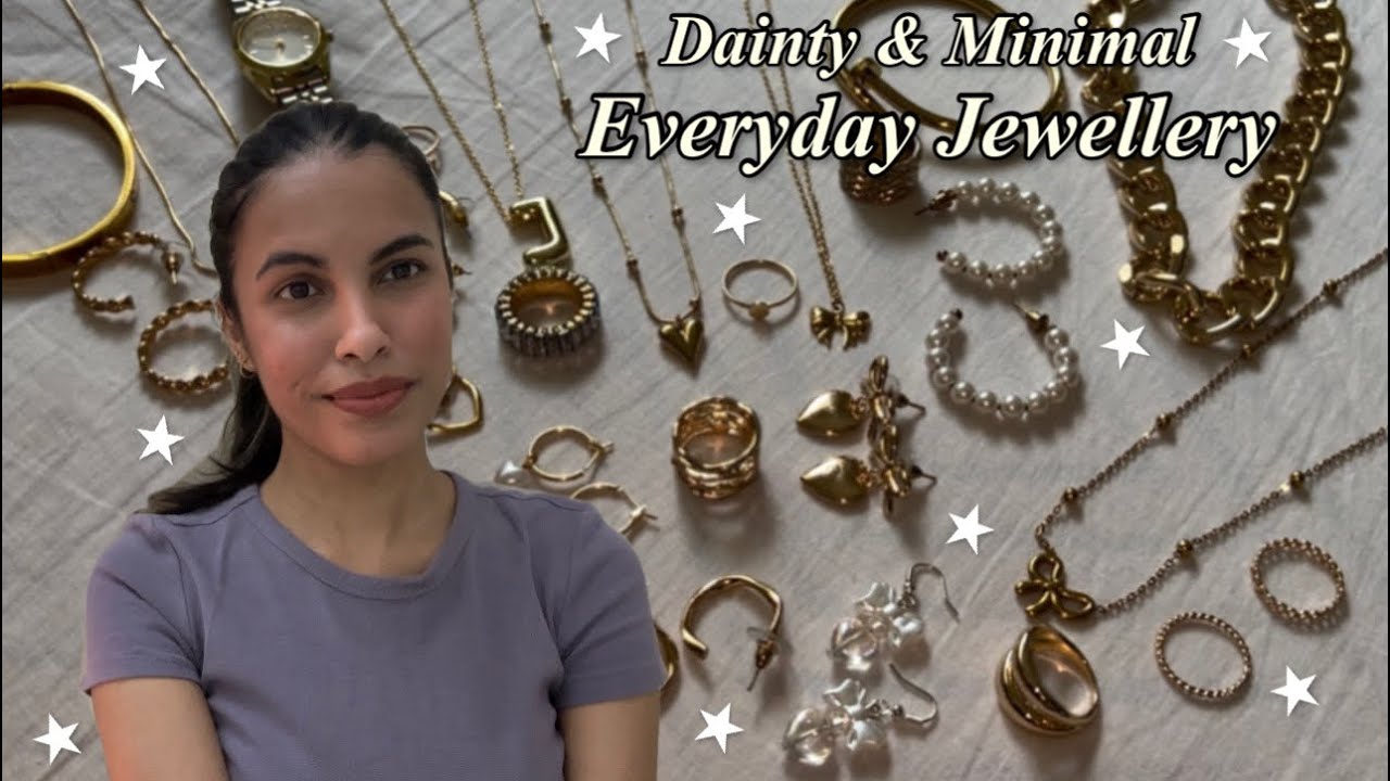 My *Dainty & Minimal* Everyday Jewellery Collection✨