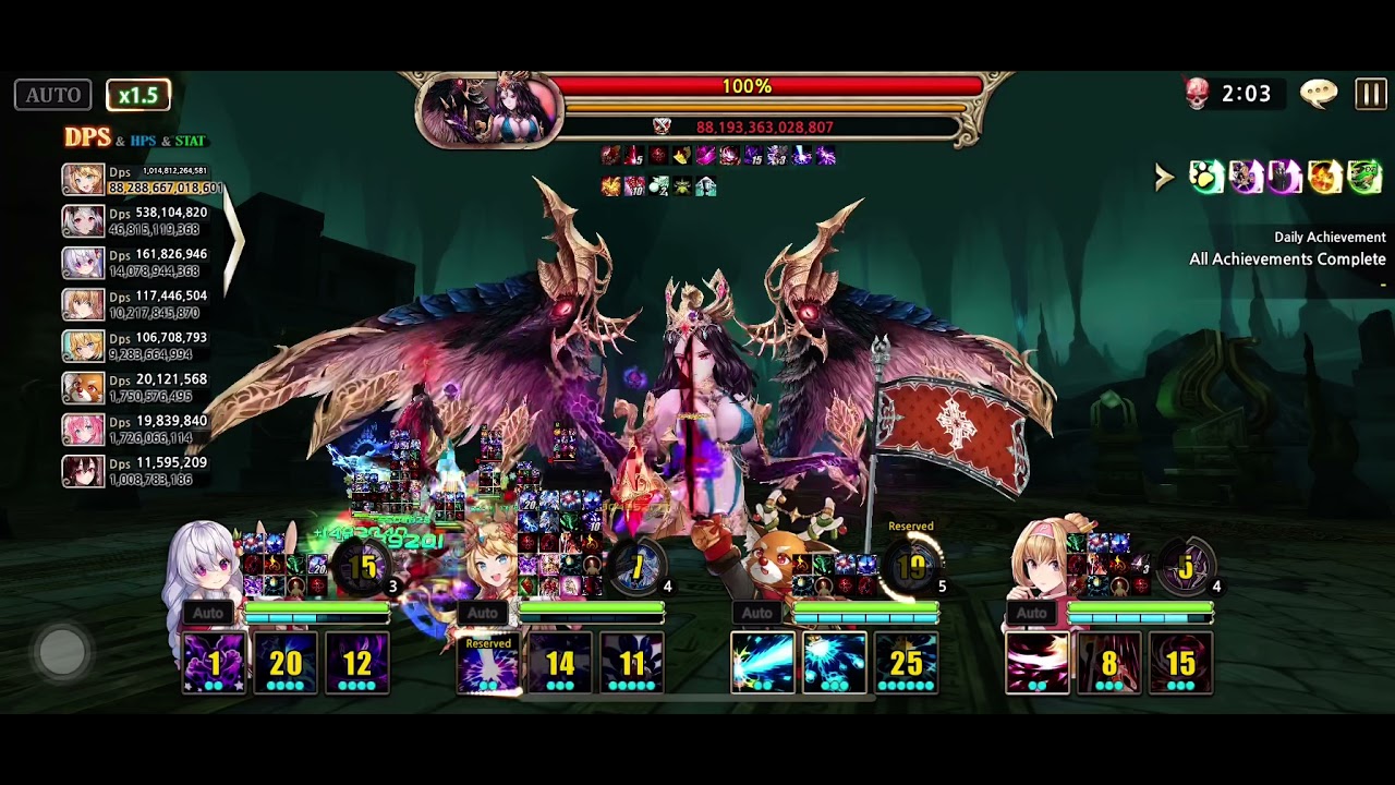 WorldBoss 3: Xanadus 194T (Artemia Dps)