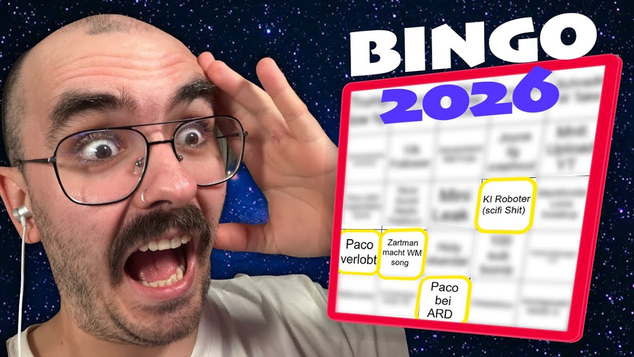 Was passiert 2026?! 😳 Unser BINGO (Bin ein Orakel)