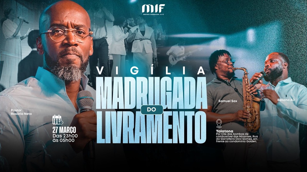 MADRUGADA DO LIVRAMENTO | 27 MAR 2026 | COM O PASTOR ROS&Aacute;RIO NETO.