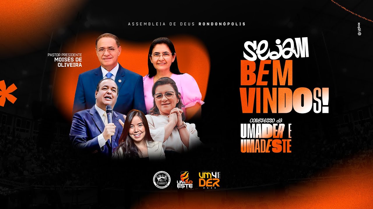 CONGRESSO DA UMADER E UMADESTE 5º DIA - AO VIVO  -  04/03/2025 - DECOM LIVE - IEAD - RONDONÓPOLIS