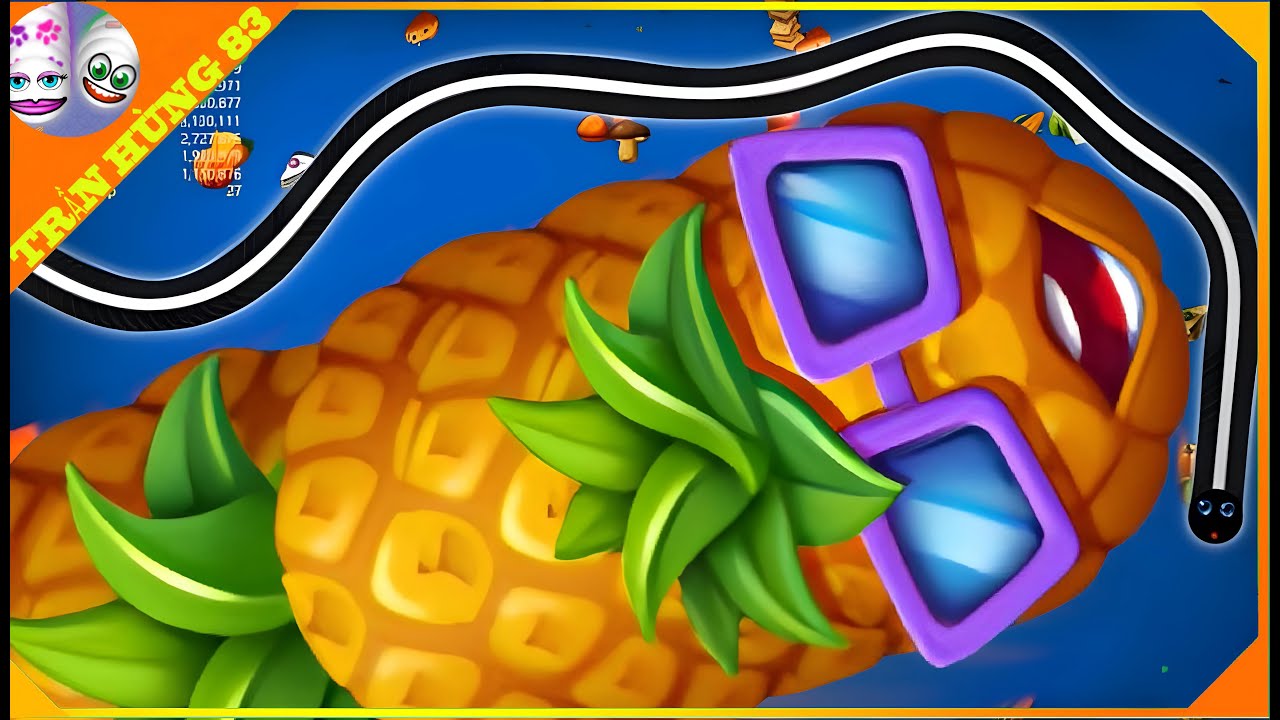 🐍WORMSZONE.IO | GIANT SLITHER SNAKE TOP 01 / Epic Worms Zone Best Gameplay! | Trần Hùng 83