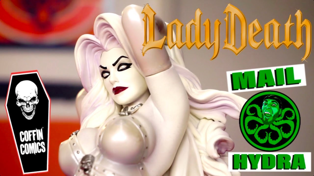 LADY DEATH Majestic Statue Series HEAVEN SENT Edition  UNBOXING | MAIL HYDRA!