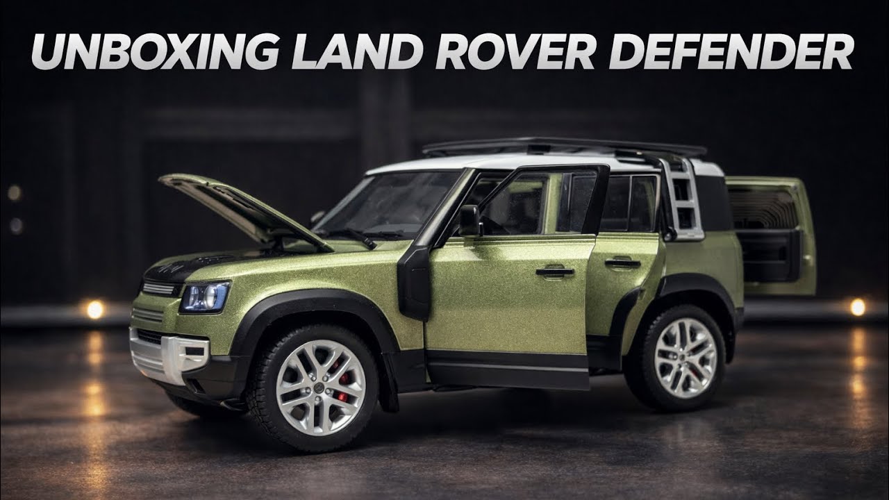 Land Rover Defender 1:18 Diecast Unboxing – Insane Details! Worth Buying?