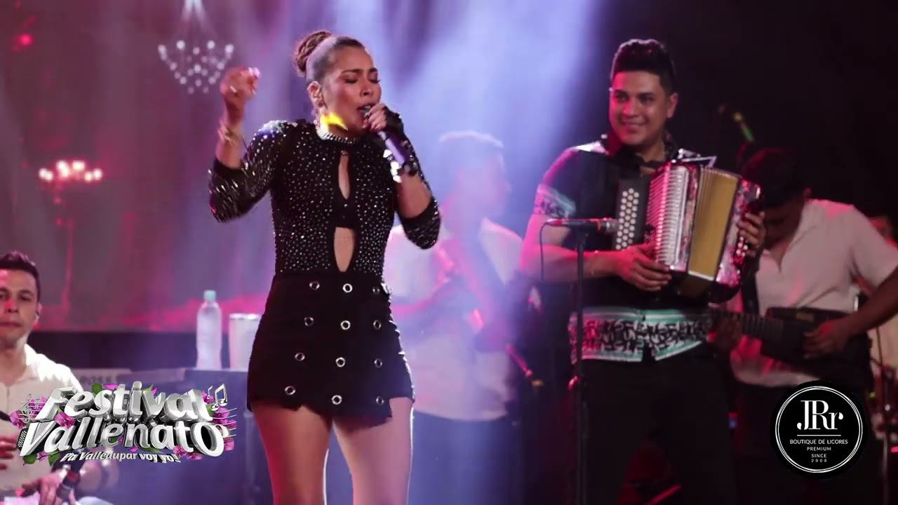 Karen Lizarazo Dìa 3 Festival vallenato JRr Valledupar