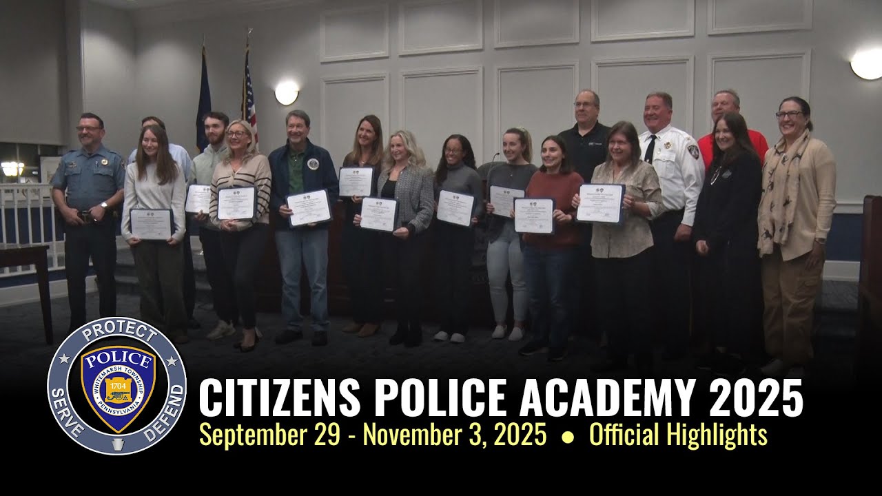 Citizen's Police Academy 2025 Highlights