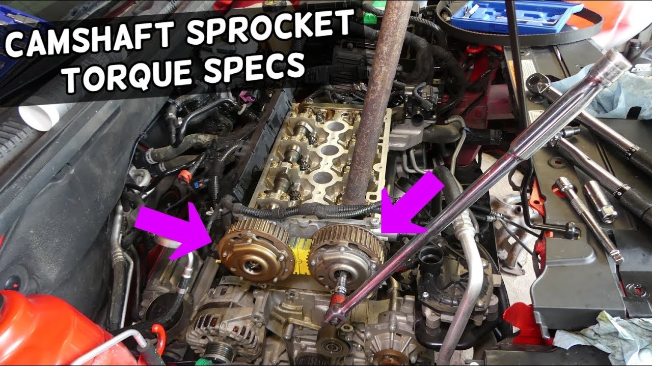 VVT VARIABLE CAMSHAFT GEAR TORQUE SPECS ECOTEC 1.8 OPEL ASTRA ZAFIRA INSIGNIA MOKKA ROMEO 159