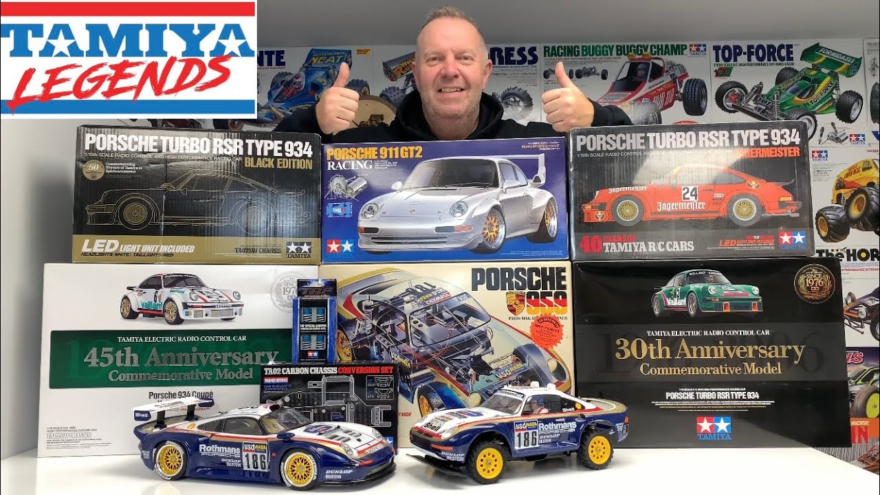 My Tamiya Porsche Collection…