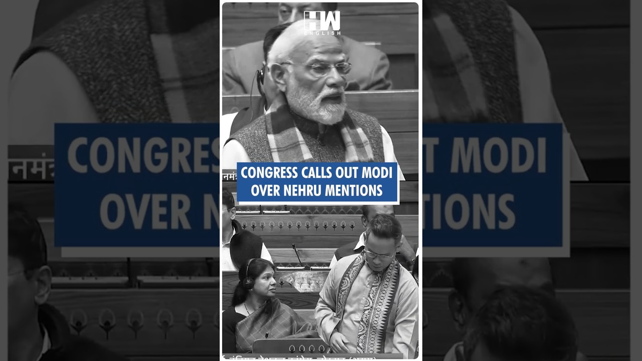 Congress comes up with a list showing how many times PM Modi has mentioned Nehru in his speeches