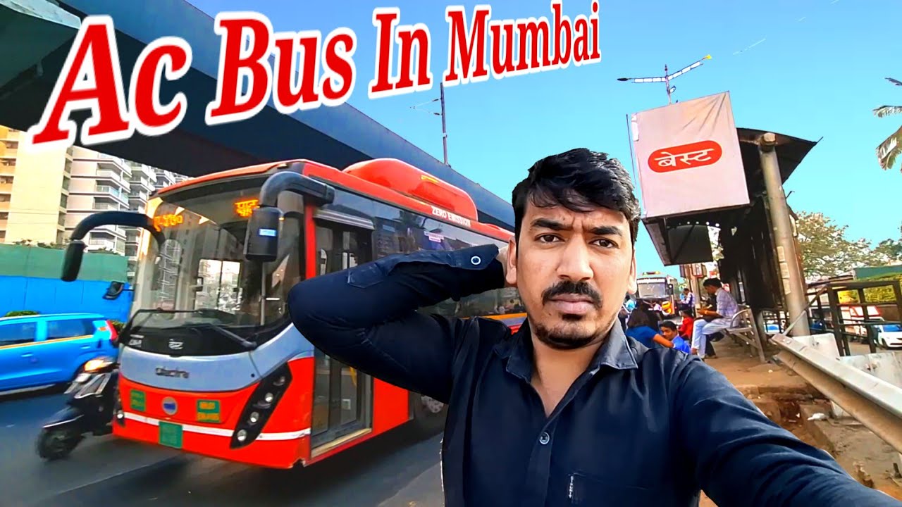 आज पहली बार Ac Bus का सफर किया | Mumbai Reality | @pintureallifevlog 