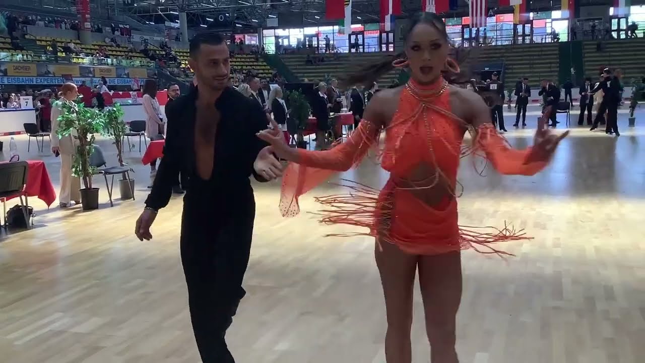 CHA-CHA- 👍👏 EKATERINA TSVETKOVA & Philip Andraus - Intl.Open Frankfurt 2024 (GER 2) - Hessen tanzt