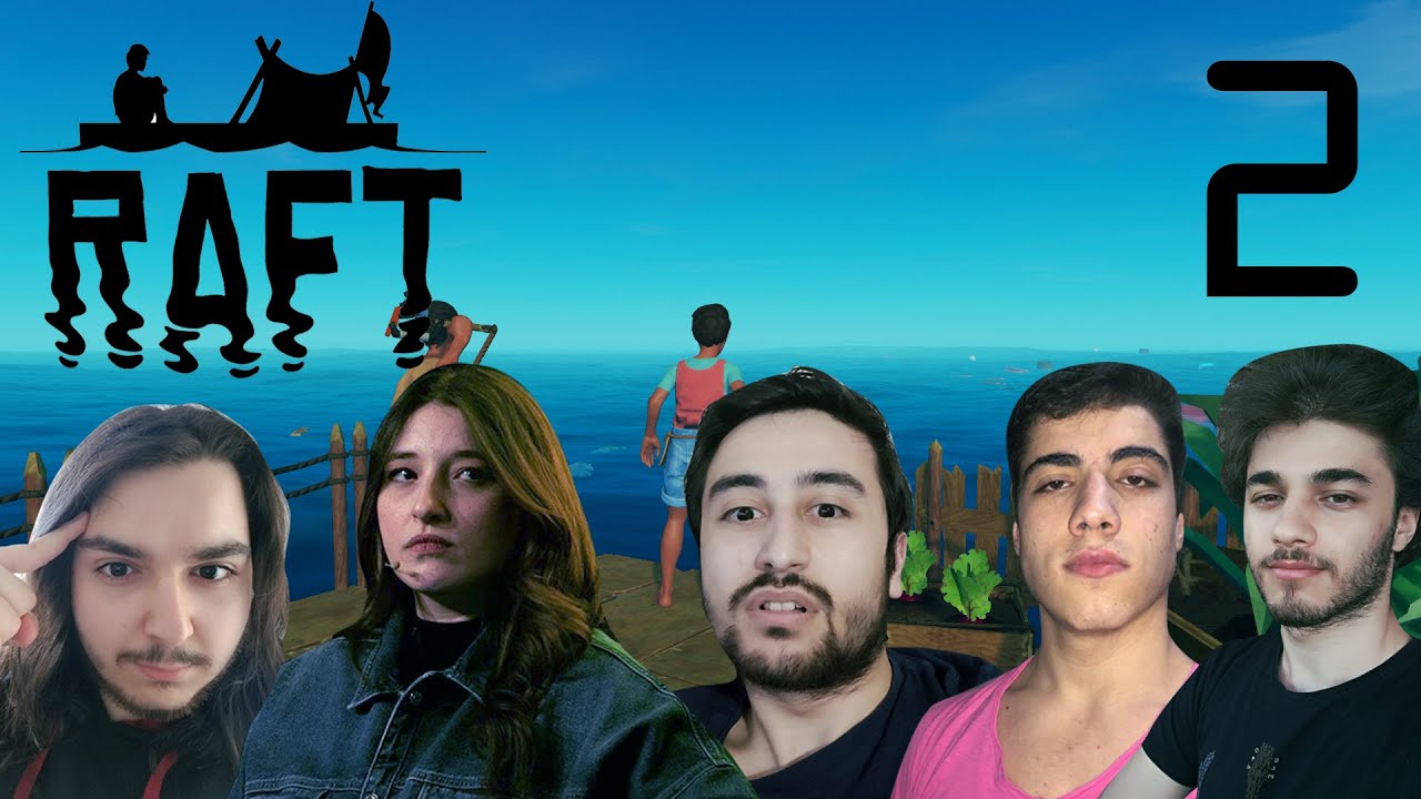 K&Ouml;PEKBALIĞI AVLADIK! | Raft #2 w/Haramiler