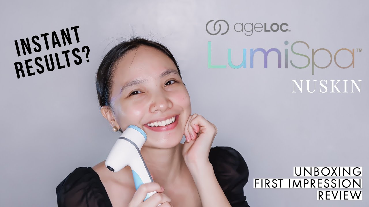 NUSKIN AGELOC LUMISPA (INSTANT RESULTS?) Unboxing + First Impression Review