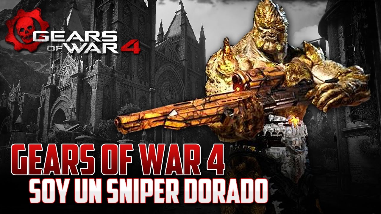 Gears of War 4 | Soy un Swarm Sniper Onyx Dorado!!