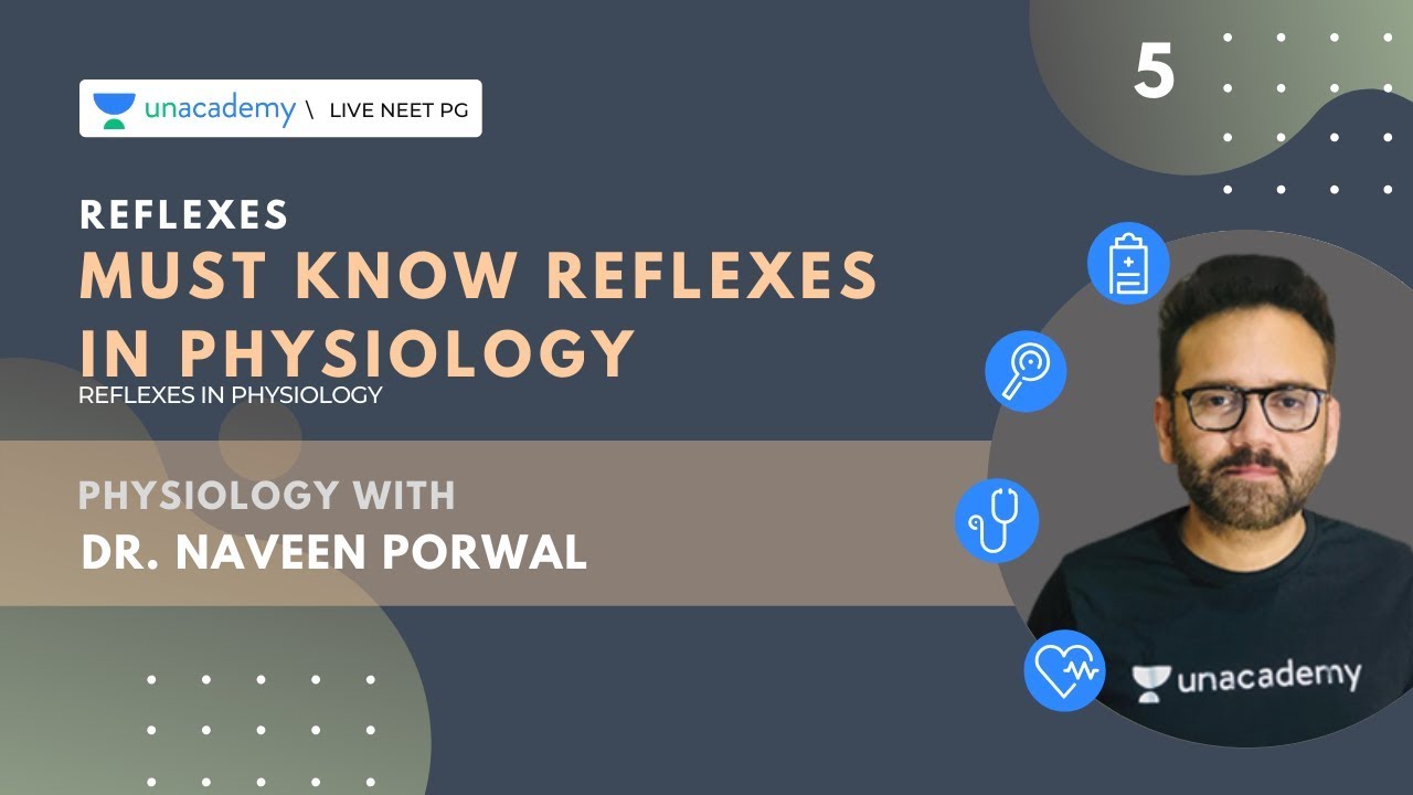 Reflexes | Must Know Reflexes in Physiology | Dr. Naveen Porwal